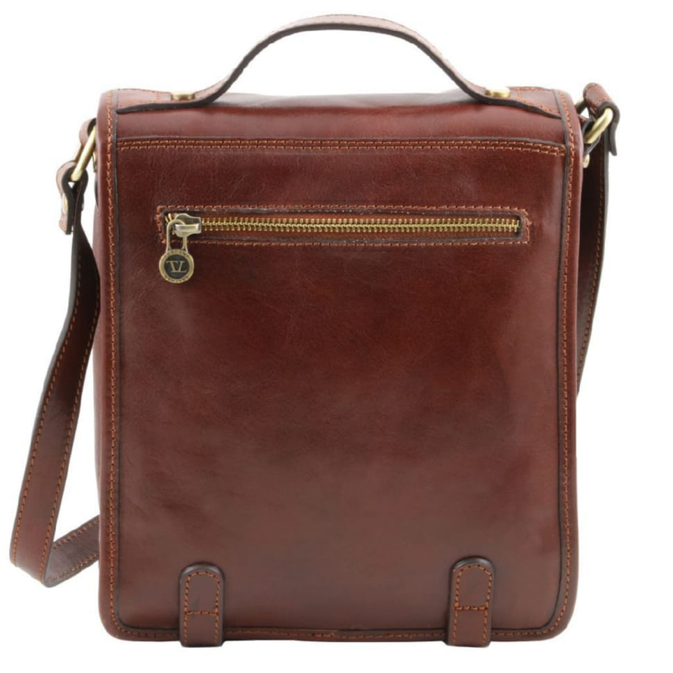 Daniel шкіряна сумка через плече з ручкою TL141304