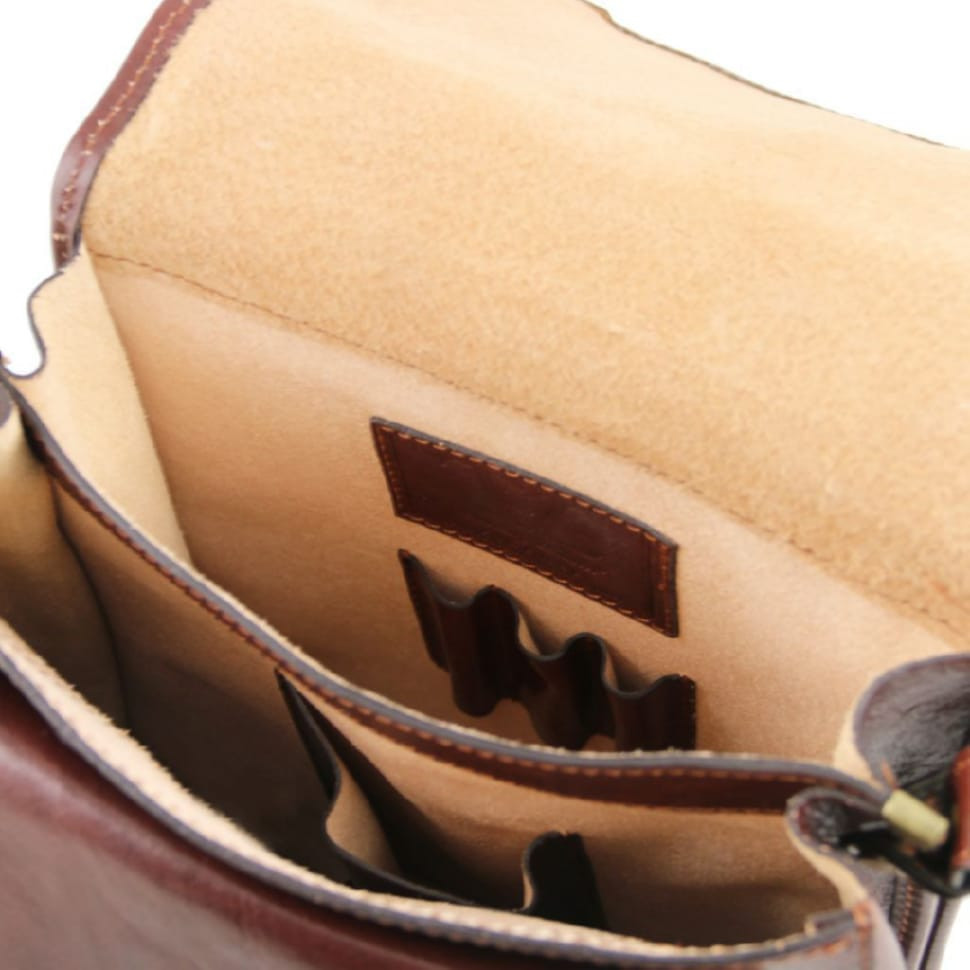 Daniel шкіряна сумка через плече з ручкою TL141304