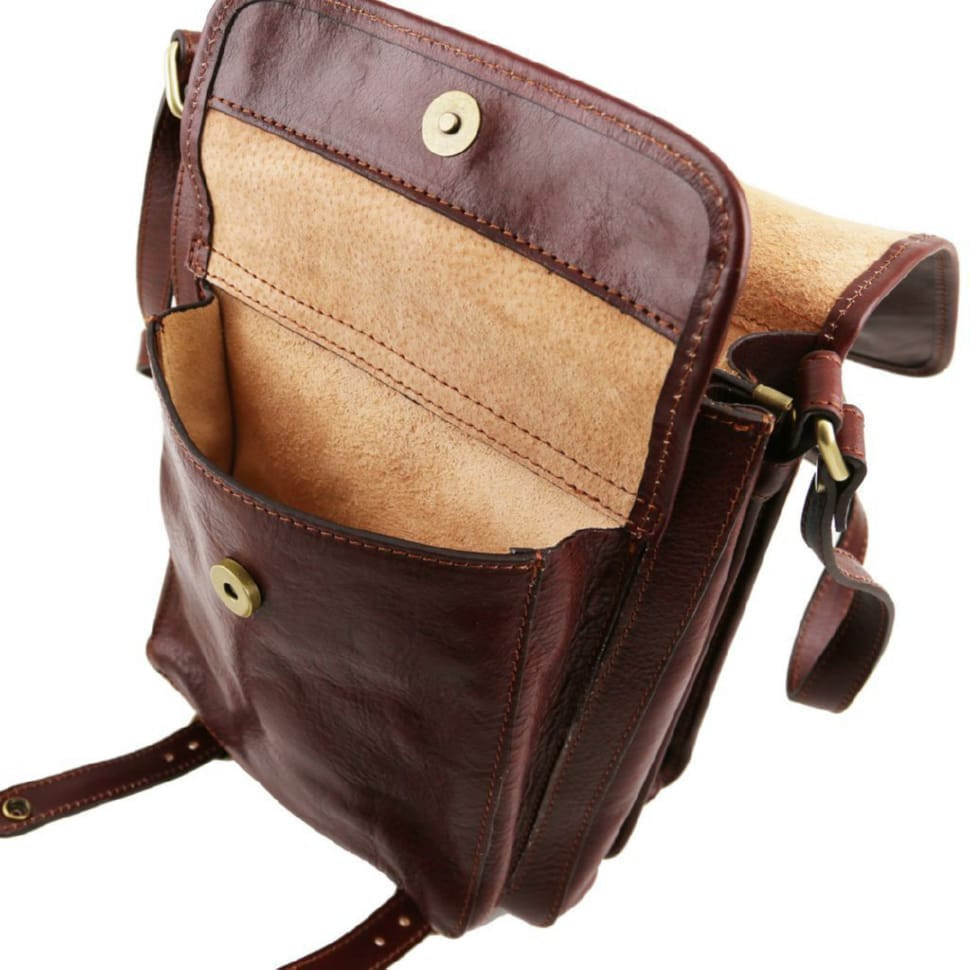 Daniel шкіряна сумка через плече з ручкою TL141304