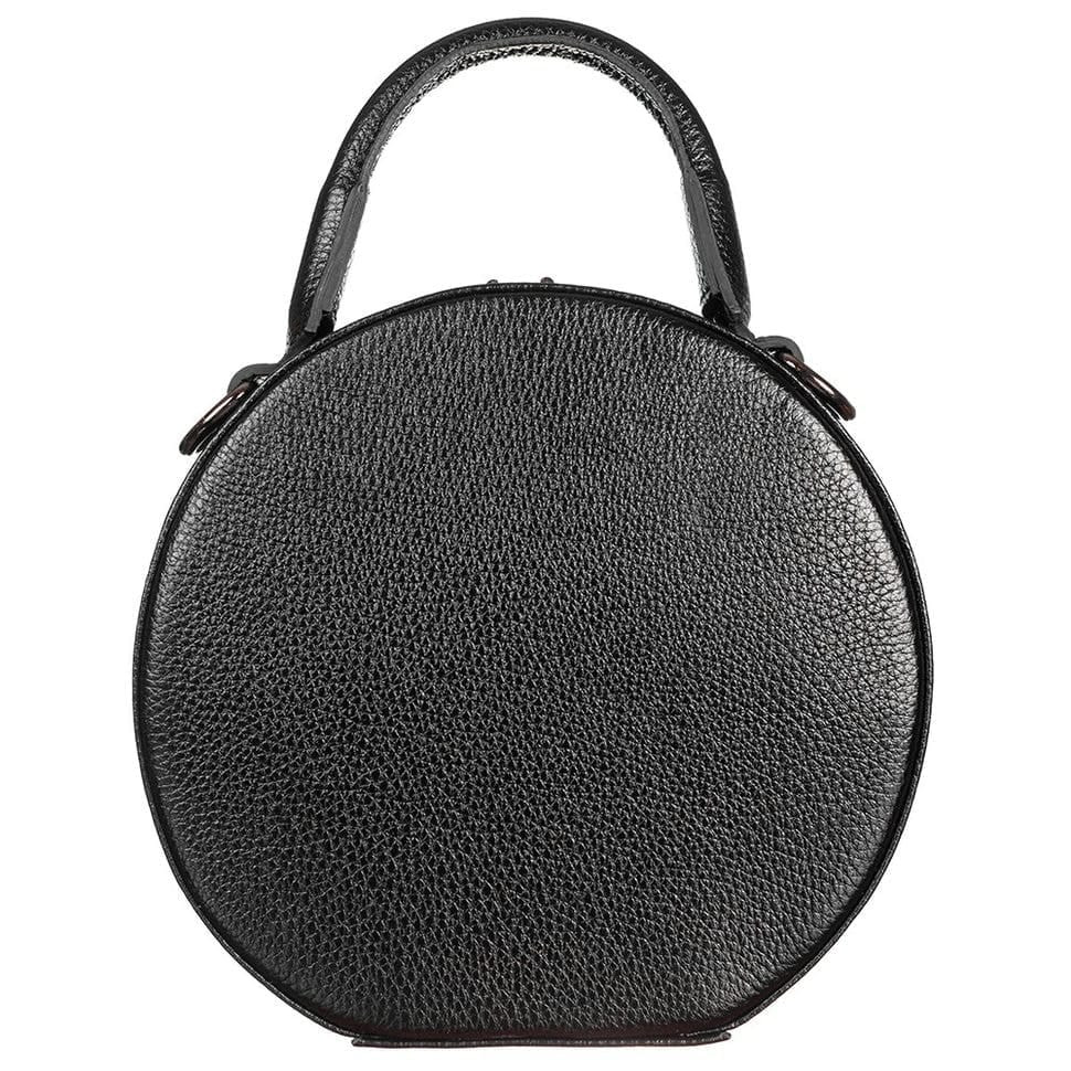 Сумка жіноча шкіряна Desisan 578-011 чорний флотар