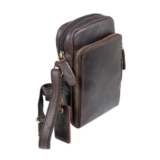 Cумка чоловіча Ashwood K41 Brown (Коричневий)