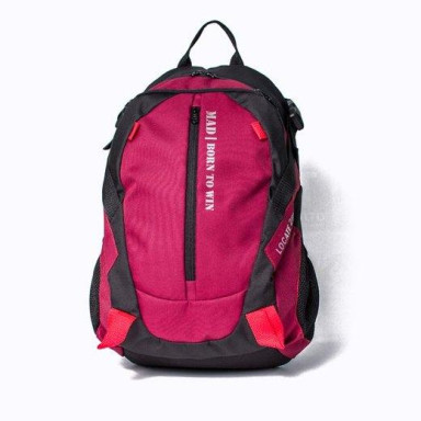 Professional Lightweight Sports Backpack Locate 28L Burgundy by MAD