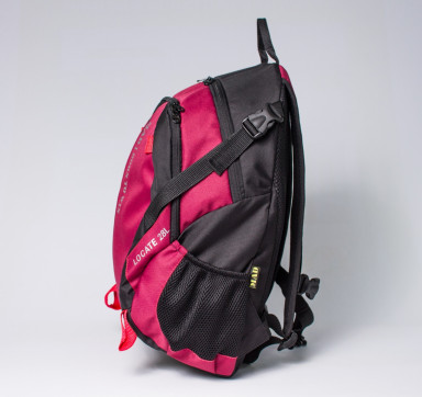 Professional Lightweight Sports Backpack Locate 28L Burgundy by MAD