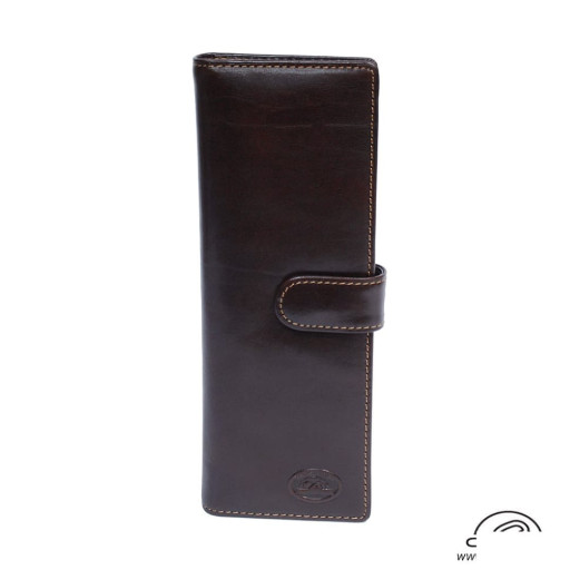 Візитниця шкіряна Italico 2639 moro коричневий
