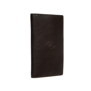 Leather wallet Italico 1438 moro brown