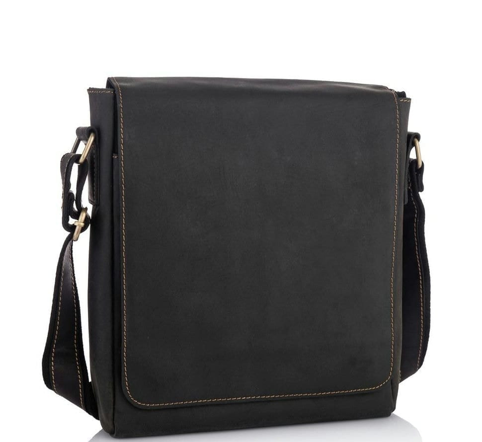 Сумка-месенджер чоловіча через плече шкіряна Tiding Bag G1157A