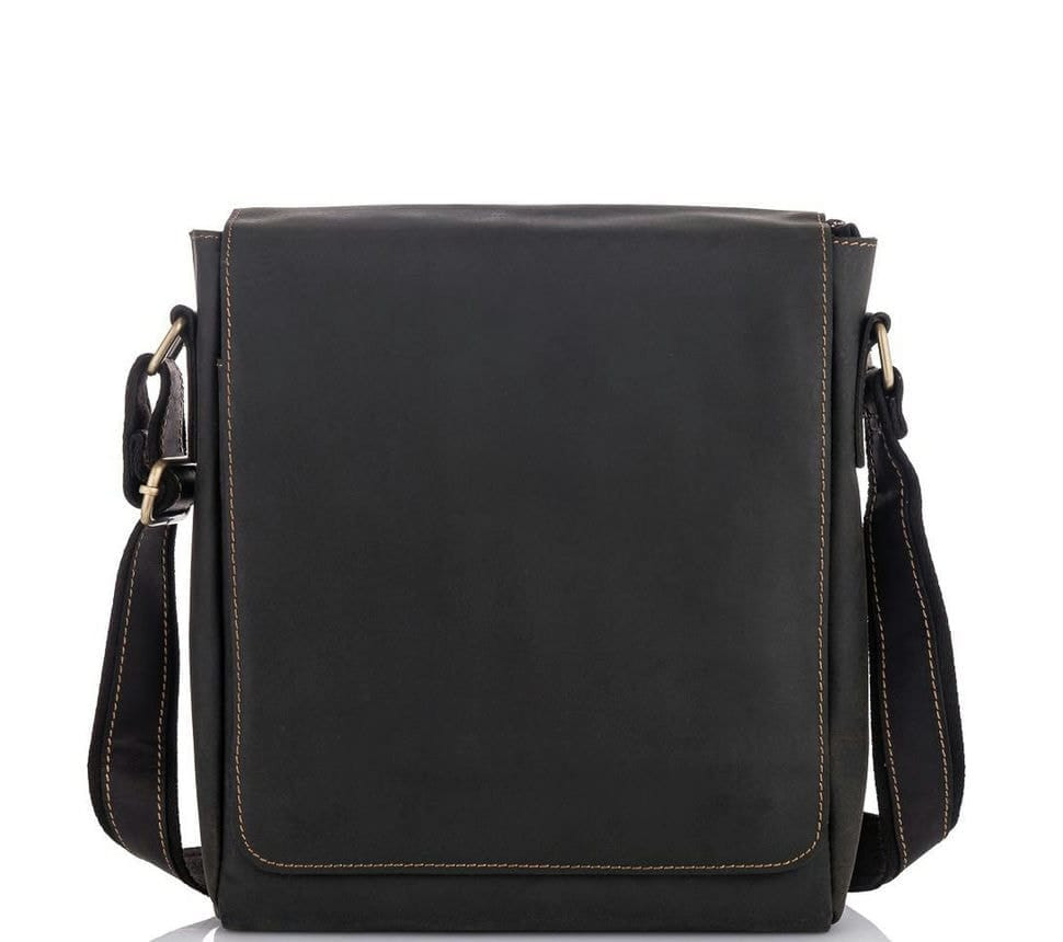 Сумка-месенджер чоловіча через плече шкіряна Tiding Bag G1157A