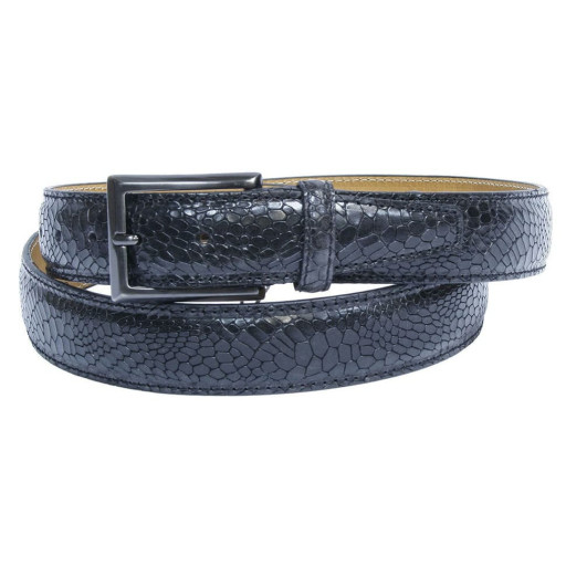 Шкіряний ремень 409 nero чорний TONY PEROTTI