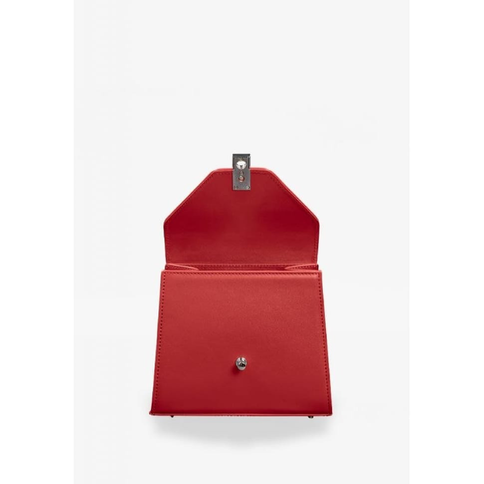 Жіноча шкіряна сумка Futsy червона