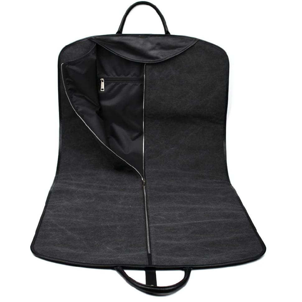 Шкіряний портплед (гармент) TARWA FA-Grment-4lx із чорного флотару