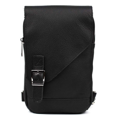 Mens leather sling backpack on one shoulder FA-6403-4lx TARWA fleet