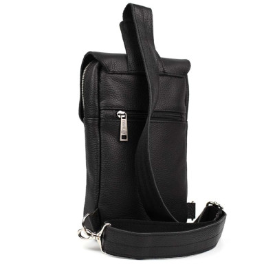 Mens leather sling backpack on one shoulder FA-6403-4lx TARWA fleet