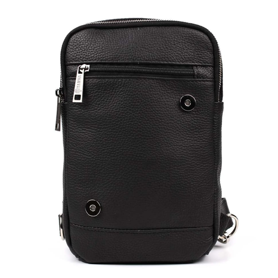 Mens leather sling backpack on one shoulder FA-6403-4lx TARWA fleet