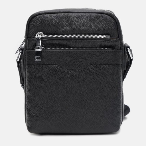 Чоловічі шкіряні сумки Ricco Grande K16507bl-black