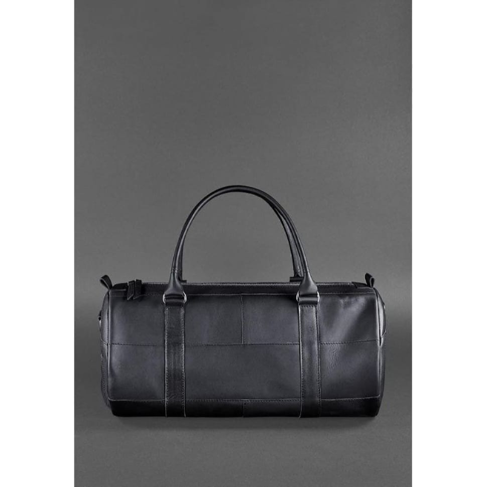 Шкіряна сумка Harper темно-синя краст