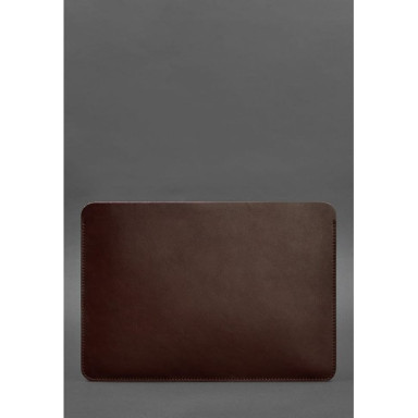 Чехол из натуральной кожи для MacBook 13 дюйм Бордовый