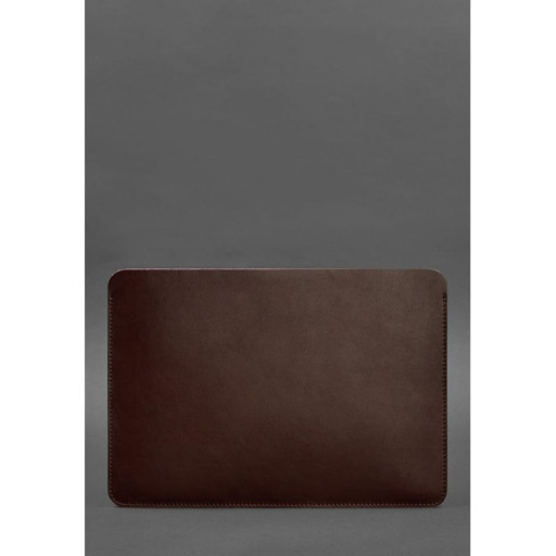 Чохол із натуральної шкіри для MacBook 13 дюйм Бордовий