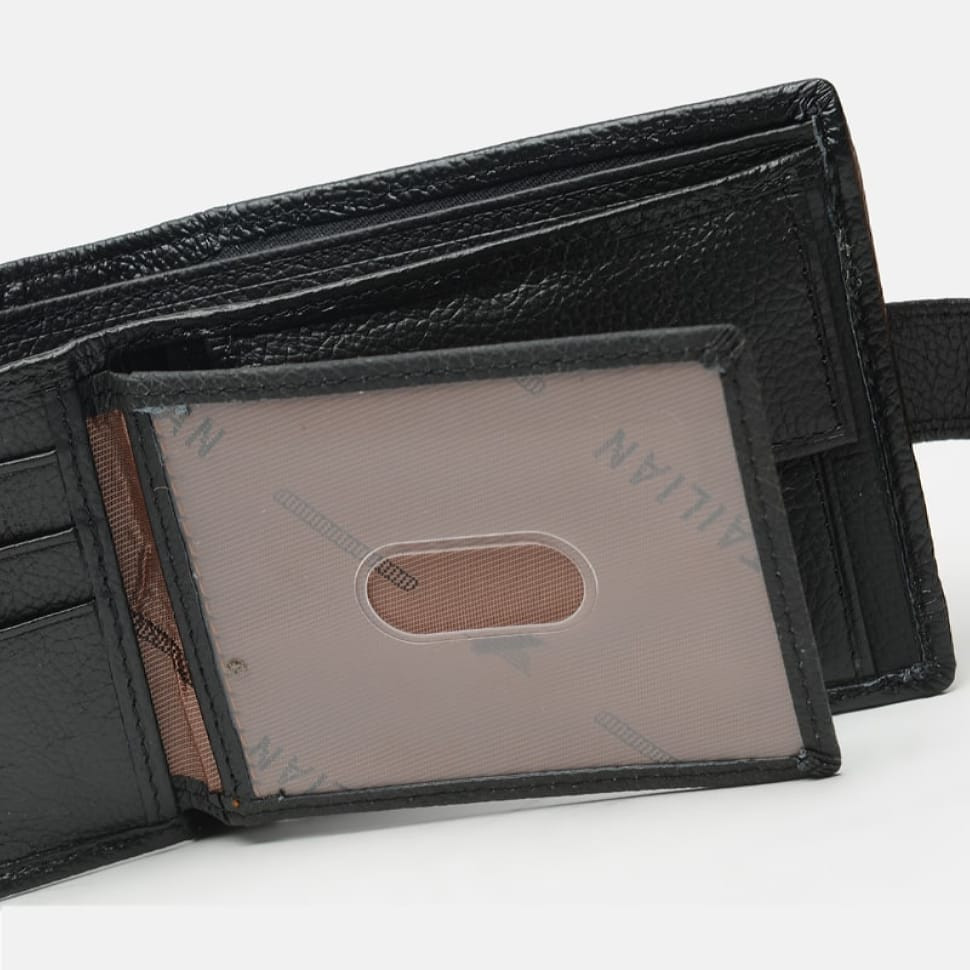 Чоловічі шкіряні портмоне V1T120D-H46-BE-black