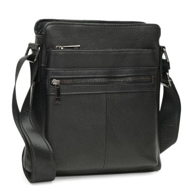 Men's leather bag Keizer K10101-black