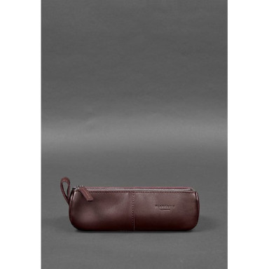 Leather case-case (glass case) 4.0 Burgundy