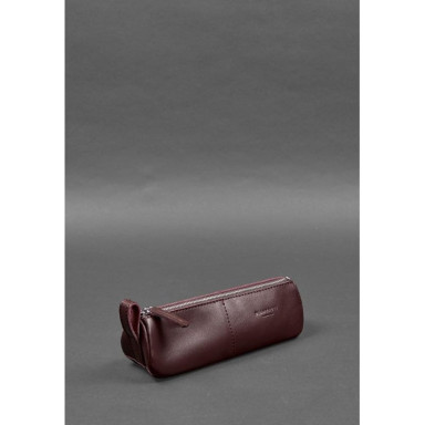 Leather case-case (glass case) 4.0 Burgundy