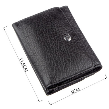 Кошелек для женщин из кожи ST Leather 18886 Черный