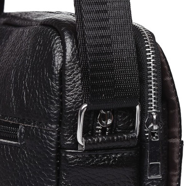 Men's leather bag Keizer K15206-black