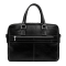 Кожаный портфель для ноутбука - Orlando - черный цвет - Time Resistance 5216001