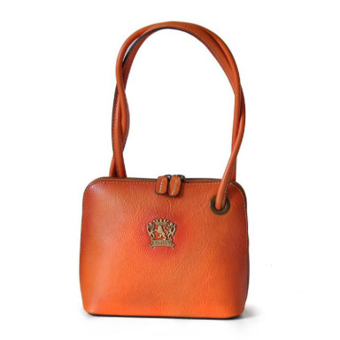 Pratesi BAR468 - Roccastrada Woman Bag in cowhide leather Bruce Orange