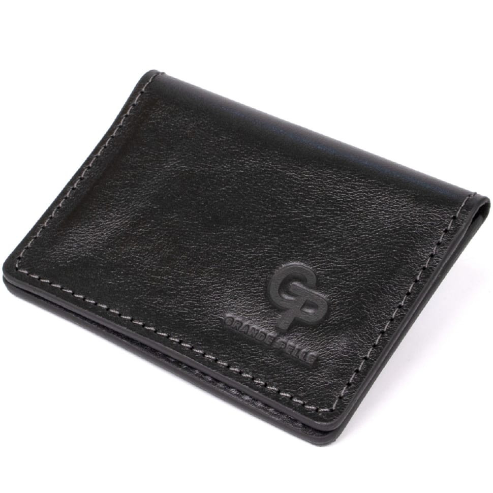 Шкіряна обкладинка для автодокументів GRANDE PELLE 11363 Рожевий