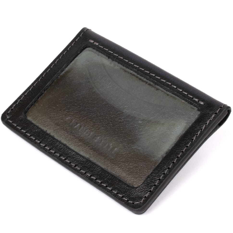 Шкіряна обкладинка для автодокументів GRANDE PELLE 11363 Рожевий