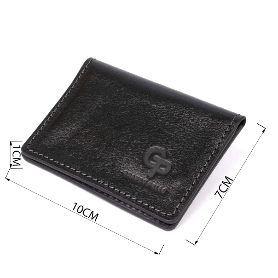 Шкіряна обкладинка для автодокументів GRANDE PELLE 11363 Рожевий