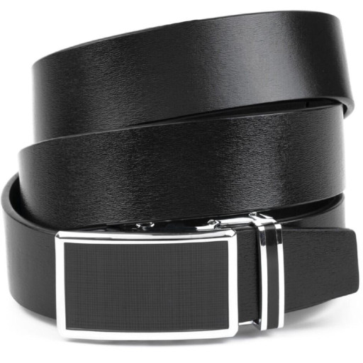 Шкіряний чоловічий гладкий ремінь Vintage 20726