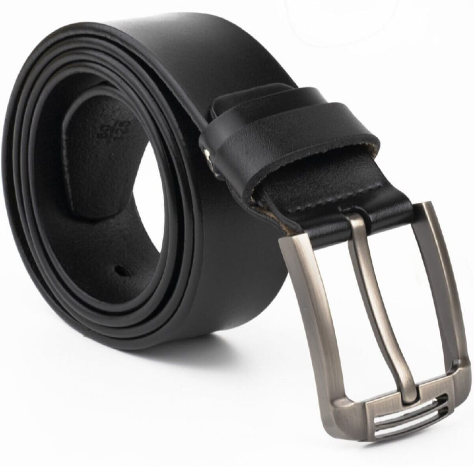 Текстильний ремінь для чоловіків Vintage 20579 Чорний