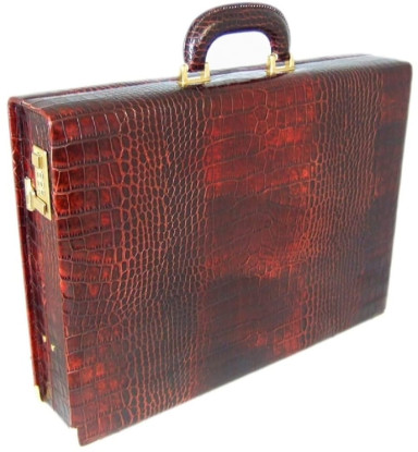 Pratesi KMA317/9 - Machiavelli Medium King Attach Case 24H in cow leather King Brown