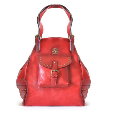 Pratesi BCL163 - Woman Bag Talamone in cow leather Bruce Cherry