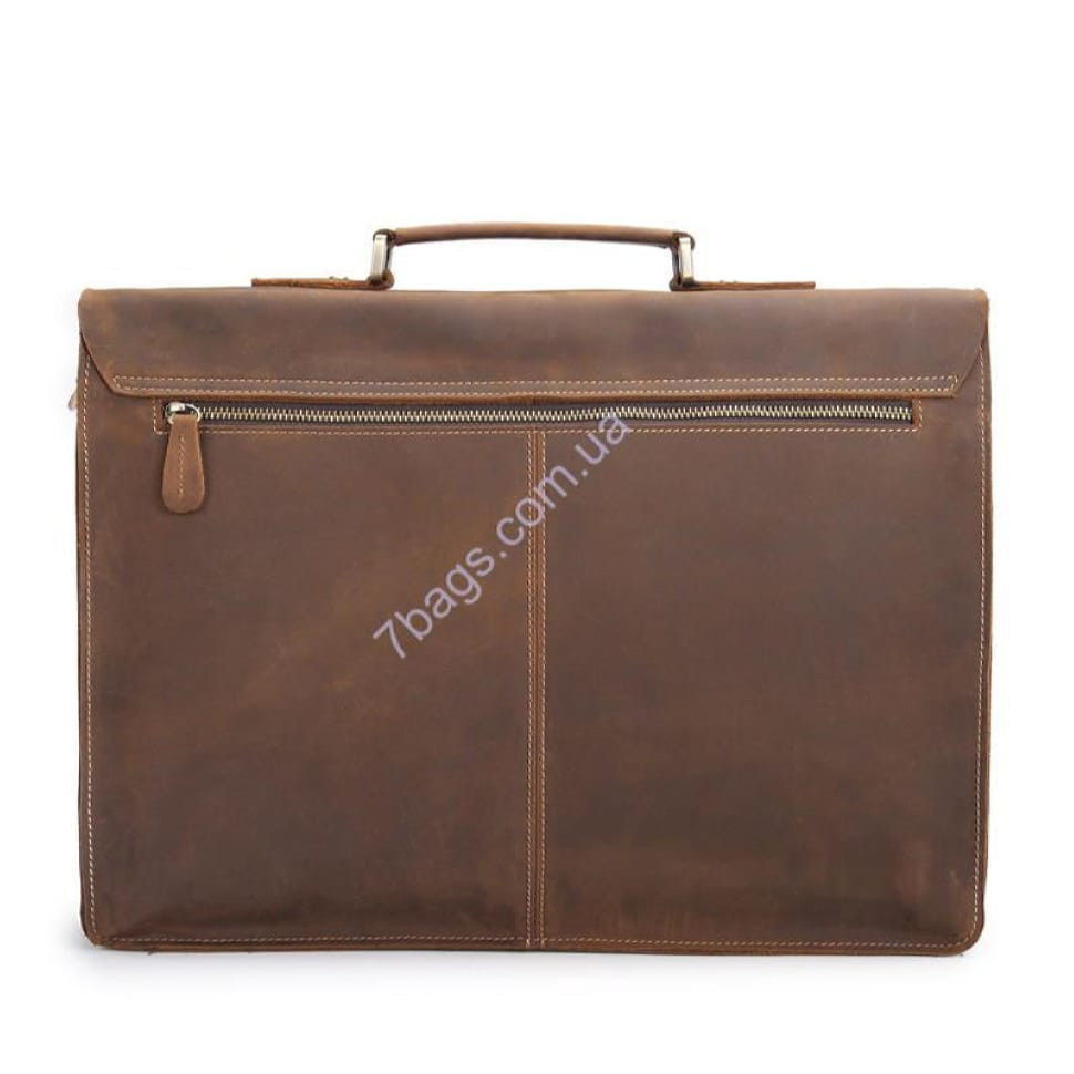 Стильний чоловічий портфель, колір коричневий, Bexhill bx9370