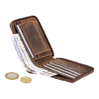 Mens Wallet Visconti 702 Bullet (Oil Tan)