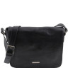 TL MESSENGER - Шкіряна сумка через плече з клапаном Tuscany Leather TL141301