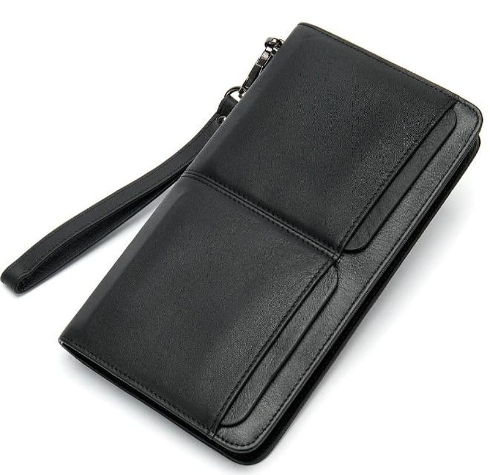 Чорний клатч чоловічий MS Collection Ms007A