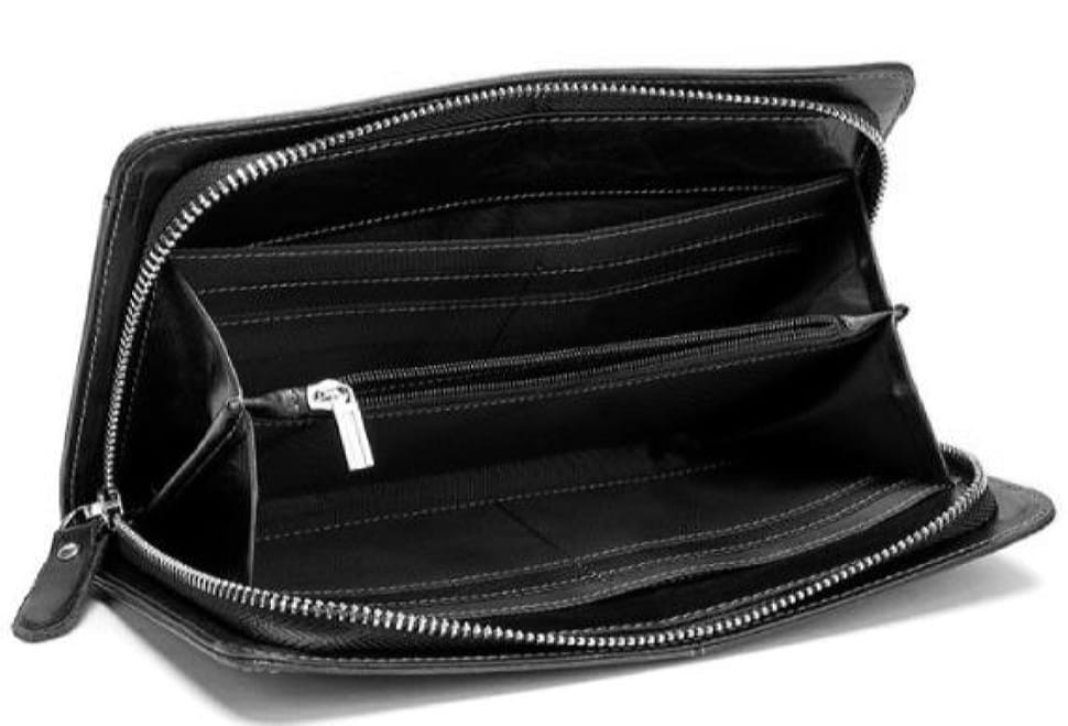 Чорний клатч чоловічий MS Collection Ms007A