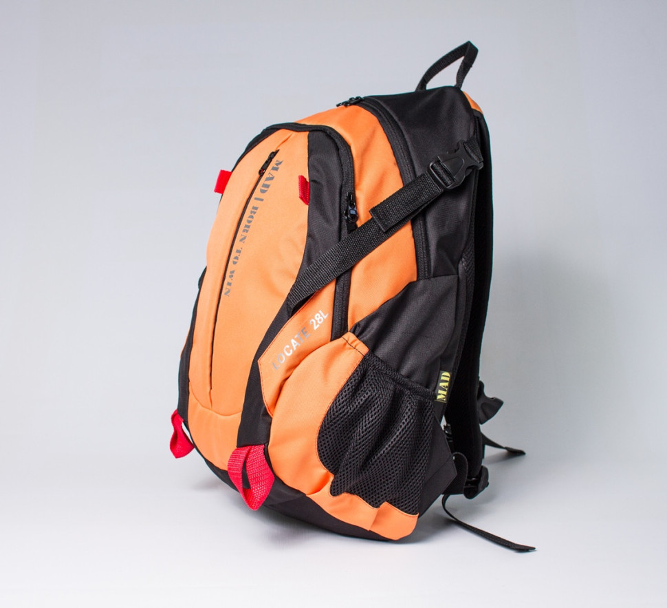 Professional Lightweight Sports Backpack Locate 28L Orange by MAD | born to win™