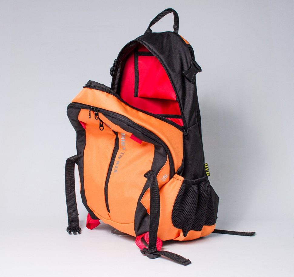 Professional Lightweight Sports Backpack Locate 28L Orange by MAD | born to win™