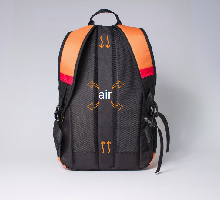 Professional Lightweight Sports Backpack Locate 28L Orange by MAD | born to win™