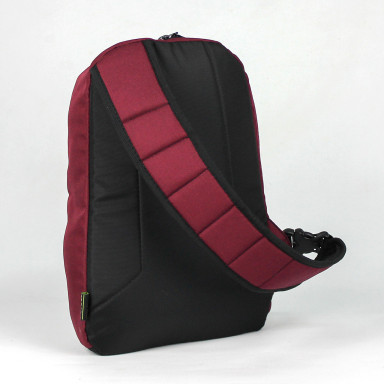 Sling backpack WING burgundy by MAD | born to win™