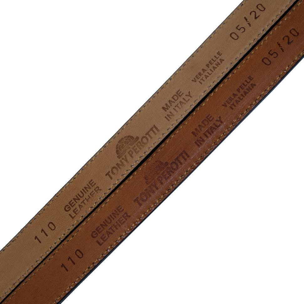 Шкіряний ремень 05/20 moro коричневий TONY PEROTTI