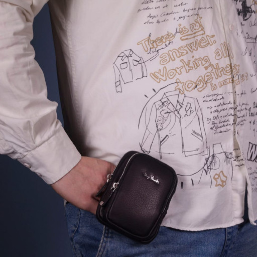 Сумка шкіряна Contatto 9145-10.5 moro коричневий