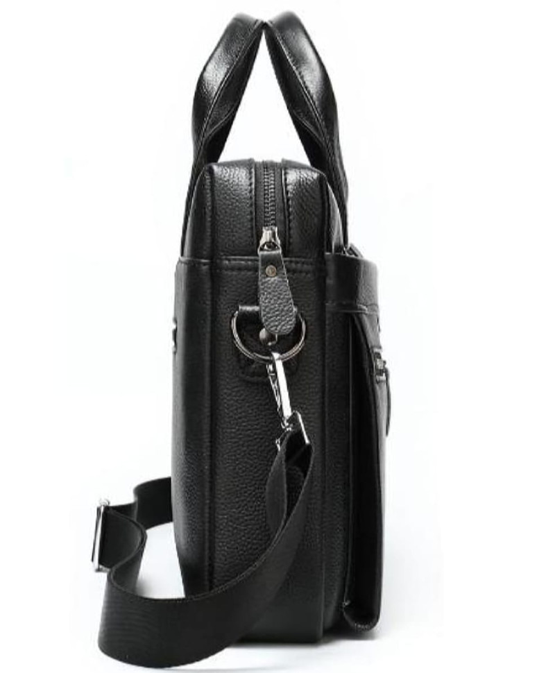 Офісна чоловіча шкіряна сумка для ноутбука та документів Bexhill A25-7122A