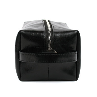 Leather vanity case TARWA GAlc-8033-4lx black Alcor