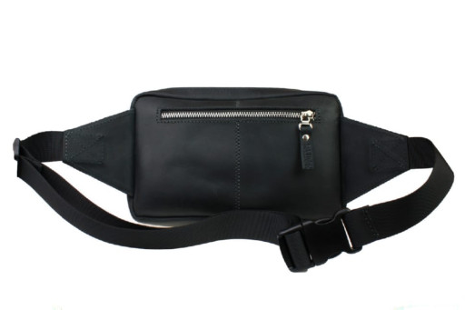 Сумка бананка на пояс 106-1(26) чорна